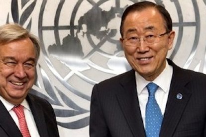 Relevo en la ONU: con Antonio Guterres, que se confiesa católico, la ideología mundialista podría entrar en una fase menos agresiva que con Ban Ki Moon. O no.