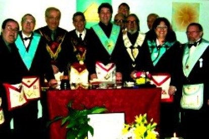 Inauguración del templo de la logia Gran Oriente en Figueras, Gerona, en 2010