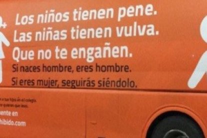 La campaña de HazteOir.org lleva un lema intachable desde el punto de vista biológico