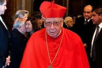 El cardenal Medina recordó que aprobar el aborto es un grave pecado público para un político.