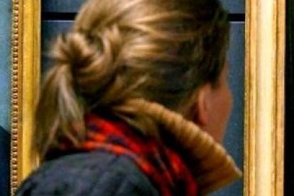 Un retrato de Lutero, exmonje, y su esposa, una exmonja, en su casa museo...