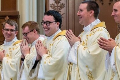 Los cinco jóvenes se ordenaron el pasado 2 de junio