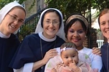 Muchas Sisters of Life son jóvenes, pero como congregación acumulan años atendiendo embarazadas
