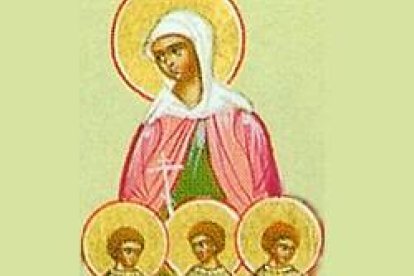 Santa Bassa e hijos.