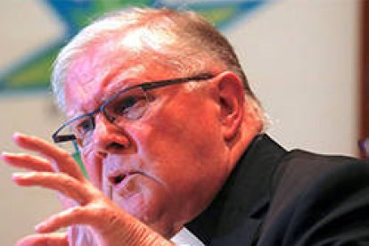 El presidente de los obispos australianos, Mark Coleridge