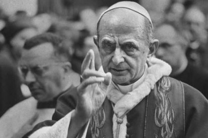 Pablo VI fue Papa entre 1963 y 1978, y proclamado santo este pasado 2018