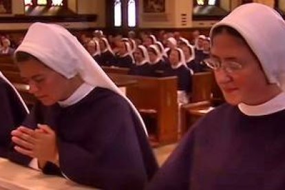 Las Hermanas de la Vida [Sisters of Life], congregación fundada en 1991 por el cardenal John O'Connor, arzobispo de Nueva York.