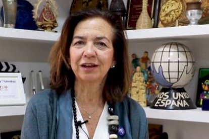 Clara Pardo acaba de ser reelegida presidenta de Manos Unidas, la ONG para el desarrollo de la Iglesia Católica en España