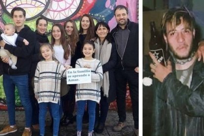 Ricardo pasó de punk a formar una familia numerosa con 9 hijos tras su conversión