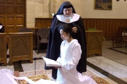 María Patricia, de 23 años, entra en las clarisas de Villarrobledo en 2018 - Dios sigue llamando a muchas mujeres a una relación de amor entregado