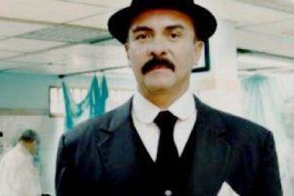 Recreación de como podría ser el doctor Gregorio en el contexto de un hospital actual... hay enfermos que aseguran haberlo visto