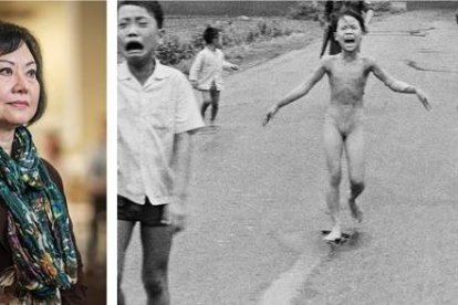 Kim Phuc Phan, conocida como la "niña del Napalm" es ahora una reconocida activista por la paz y en defensa de la infancia