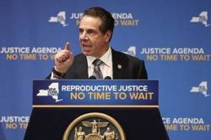 Andrew Cuomo, gobernador de Nueva York, es un defensor a ultranza del aborto