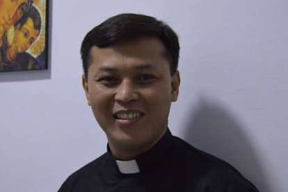 Christopher, de 33 años, será ordenado diácono en menos de un año en Karachi (Pakistán).