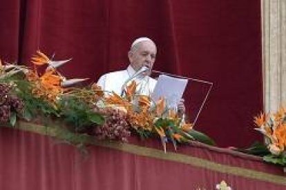 El Papa pidió por la paz en el mundo durante la Bendición Urbi et Orbi / Vatican Media