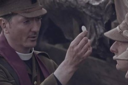 La vida del capellán Willie Doyle ha sido llevada a la gran pantalla en la película "Bravery under Fire"