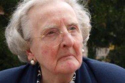 Madre Trinidad, fundadora de la Obra de la Iglesia, en una foto de 2010 - actualmente tiene 90 años