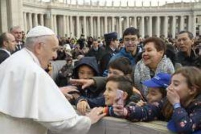 El Papa Francisco dedica sus catequesis de los miércoles de las últimas semanas a explicar el Padrenuestro