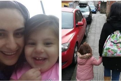 Alba y su hija Salma, que tenía ocho meses cuando decidió abortar / Fotos cedidas por Alba Alonso