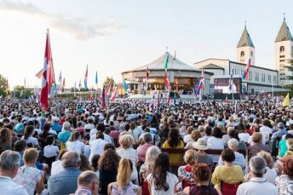 El Festival de la Juventud ha reunido en Medjugorje estos días pasados a más de 80.000 personas / Fotos- Centro Medjugorje