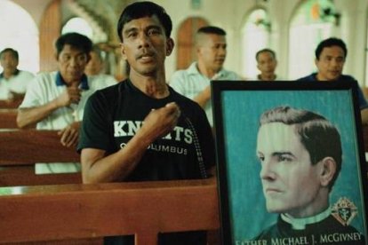 Jeffrey Rentegrado es miembro de los Caballeros de Colón y un orgulloso católico / CNS photo/Spirit Juice, cortesía de los Caballeros de Colón