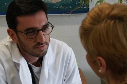 Alonso García de la Puente es psicólogo en el centro Laguna de Madrid