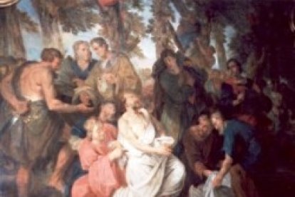 Martirio de San Cripiano.