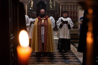 Fray Sinisa explica las consecuencias prácticas del status quo en el Santo Sepulcro
