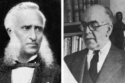 Mariano de la Paz Graells (izquierda) y Gonzalo Ceballos Fernández de Córdoba (derecha) ayudaron de manera considerable a conservar la salud vegetal