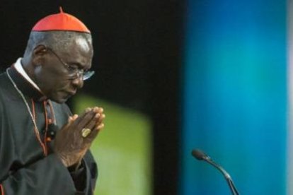 El cardenal Rober Sarah nació en Guinea Conakry hace 74 años. Actualmente es prefecto de la Congregación para el Culto Divino