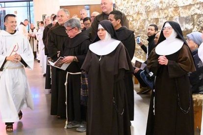 El hermano Sam, justo antes de su ordenación sacerdotal en California / The Sun Catholic