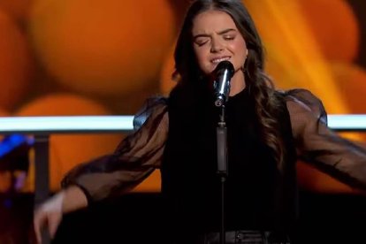 Teresa encandiló al jurado con su segunda interpretación en La Voz.