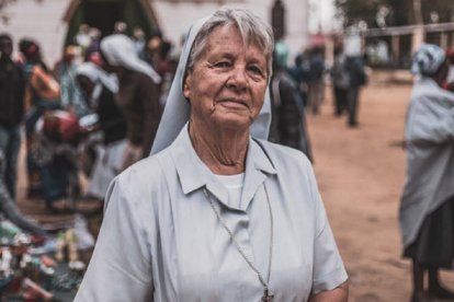 La hermana Juana María lleva ya 26 años como misionera en Angola / Domund