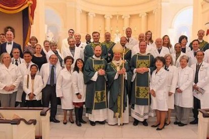 Misa Blanca en Baltimore con los miembros de la Catholic Medical Association y otros sanitarios