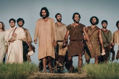 Jesús y sus discípulos, en «The Chosen», una serie basada en los Evangelios que está batiendo récords.