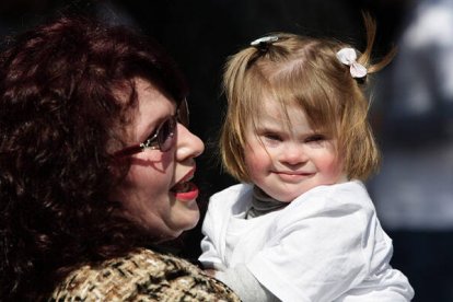 Una de las pocas supervivientes a los abortos selectivos daneses contra los niños Down