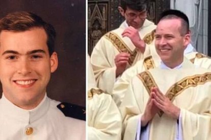 John Paul Ginty sintió la llamada a ser sacerdote a los 48 años - antes fue muchas cosas