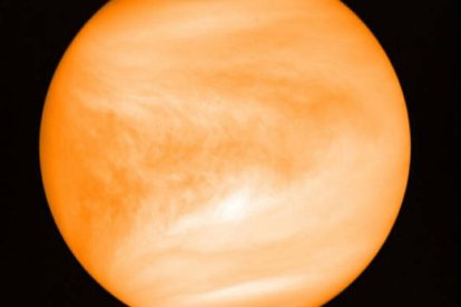 Venus, visto desde la sonda Akatsuki de la Agencia de Exploración Aeroespacial de Japón