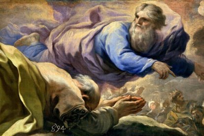 «Abraham escucha las promesas del Señor» (detalle), de Luca Giordano (1634-1705). Museo del Prado.