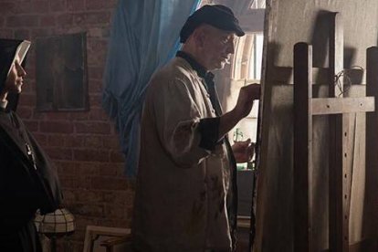 Santa Faustina, por encargo de Cristo, fue cada día a dar instrucciones a un pintor masón acerca del cuadro que hoy llega a millones