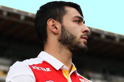 El futbolista colombiano Nicolás Gil