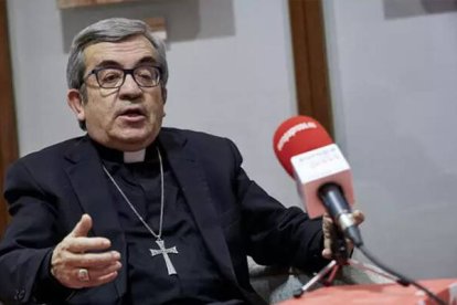 Monseñor Luis Argüello, secretario general de la Conferencia Episcopal Española