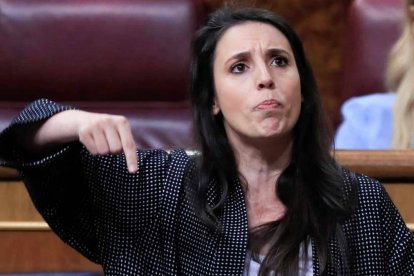 Irene Montero es la promotora de la Ley Trans