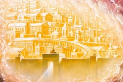 Imagen de la Nueva Jerusalén que corresponde a la Nueva Creación.