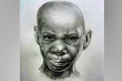 Una recreación de Benjamina, la niña de Atapuerca cuyos restos fósiles muestran que era discapacitada, y que fue cuidada por sus semejantes hasta que murió.