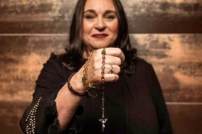 Belén Perales puso en marcha El Rosario de las 11 pm, miles lo rezan con ella -  foto de Dani García para Revista Misión