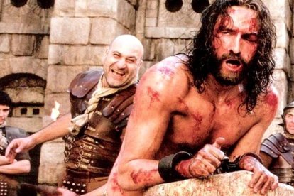 La flagelación es una de las imágenes más impactantes de la película de Mel Gibson