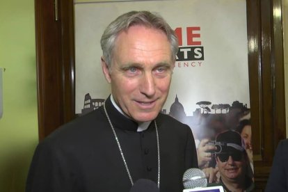 Georg Gänswein tiene una visión privilegiada de la Iglesia al ser puente entre dos Papas, el emérito y el actual  / Captura de Youtube