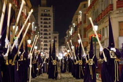 Una escena de la Semana Santa en Málaga antes de la pandemia del coronavirus
