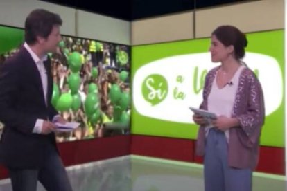 Los presentadores de Sí a la Vida en el Día Internacional de la Vida en 2020, online